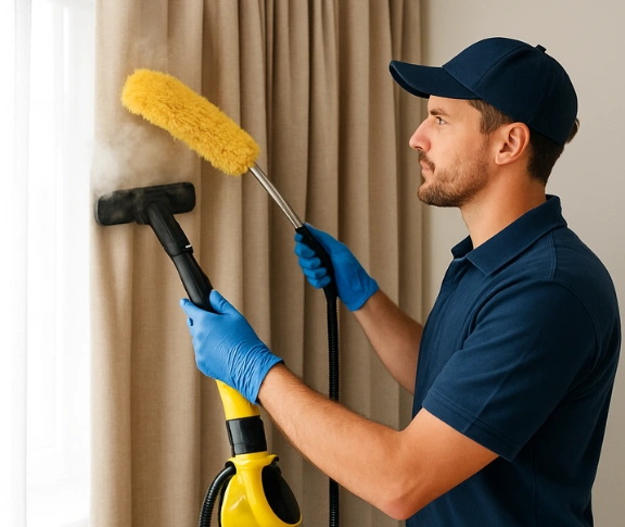 Emergency same-day curtain stain removal gaythorne Matty Curtain Cleaning